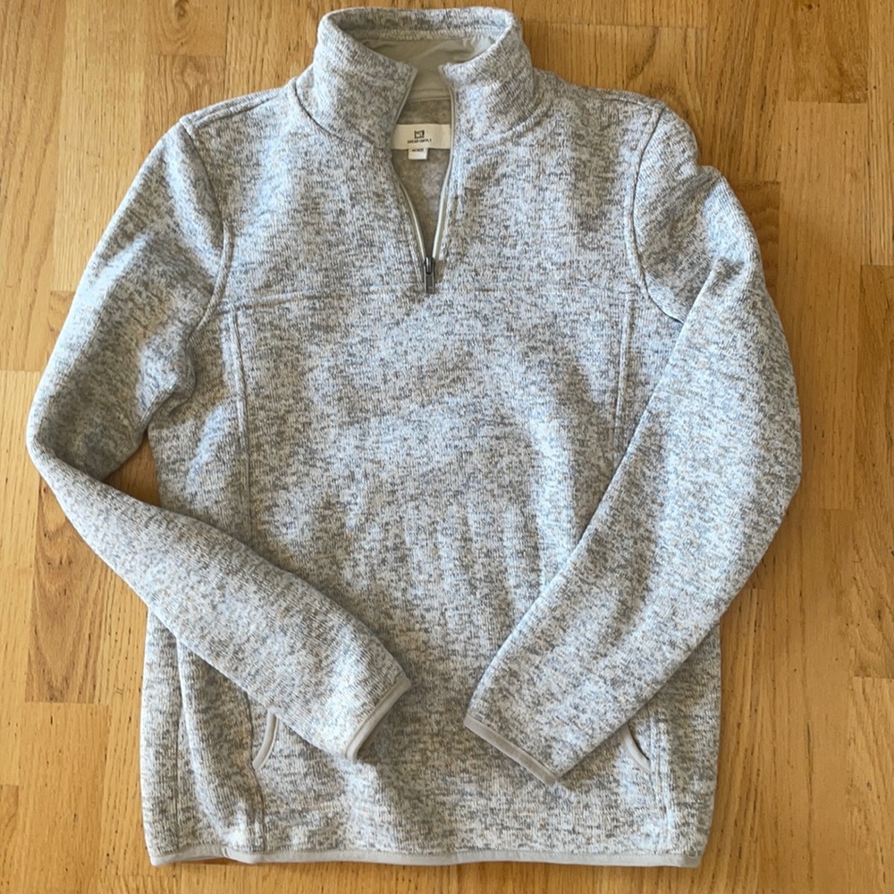 Thread & Supply quarter zip pullover